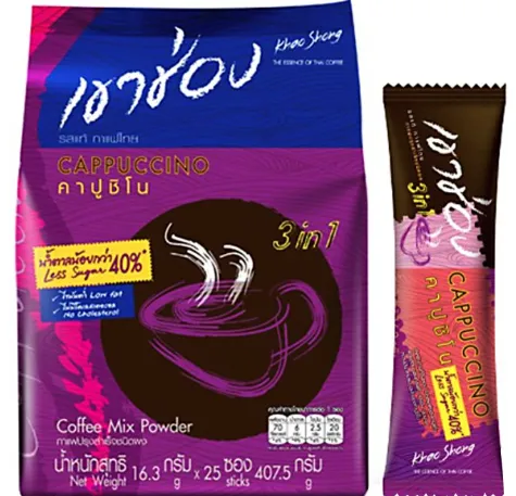 KHAO SHONG Coffee Mix Powder Cappuccino
