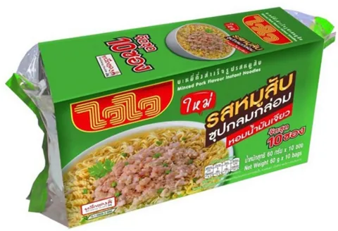 Instant noodles – Minced Pork Flavor