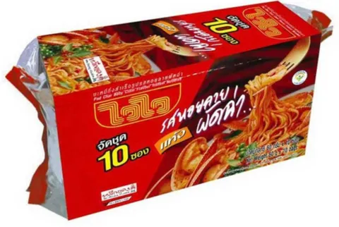 Instant noodles – Pad Char Baby Clam Flavor