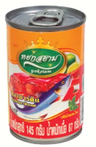 Canned Sardine in Tomato Sauce