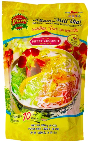 Instant Three Mix Tapioca Dessert (Natural Color)