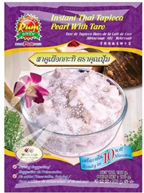 Instant Thai Tapioca Pearl with Taro