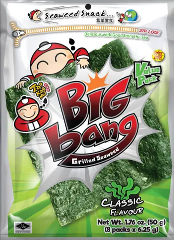 Big Bang grill seaweed – classic flavor