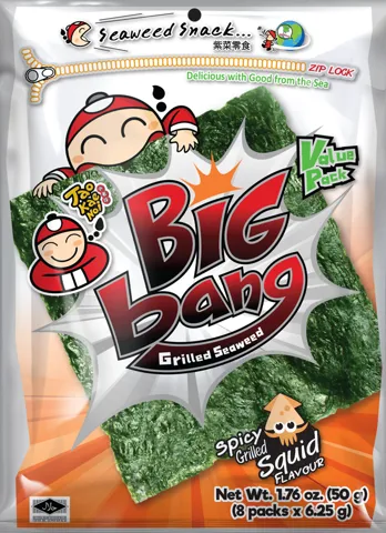 Big Bang grill seaweed – squid flavor