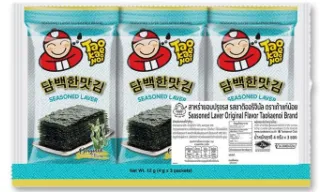 Seasoned laver seaweed – original flavour