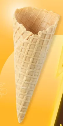 Waffle cone (M) Vanilla flavor
