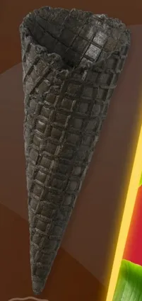 Waffle cone (M) Chocolate flavor