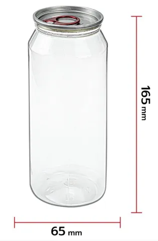 PET can 500 ml