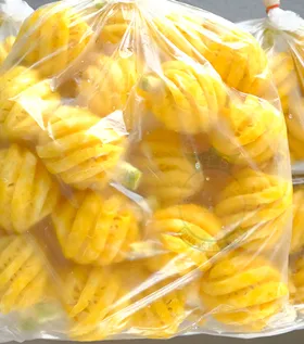 Peeled Baby Pineapples